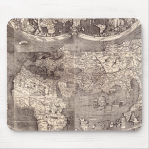 Map of the World   1507 Mouse Mat