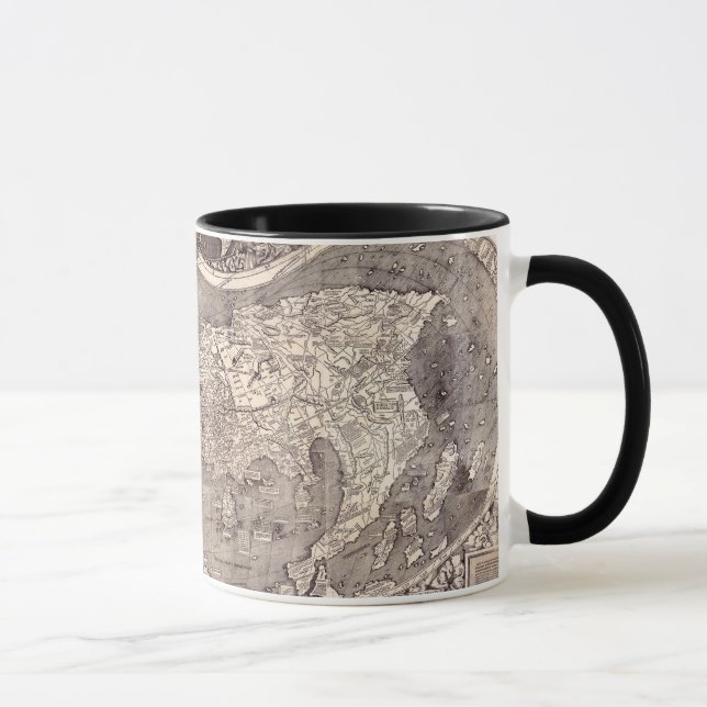 Map of the World | 1507 Mug (Right)