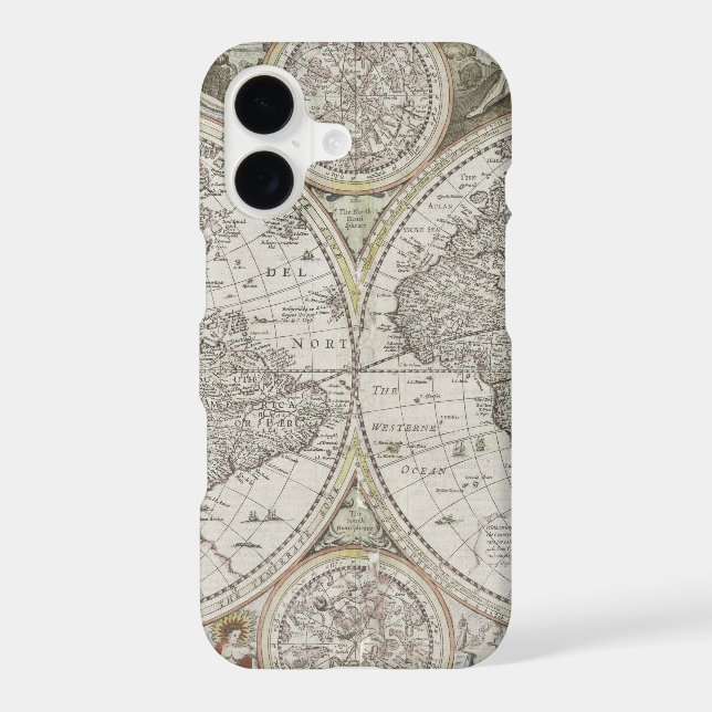 Map of the World | 1676 (Back)