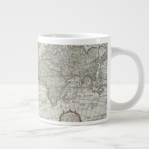 Map of the World 1676 Large Coffee Mug