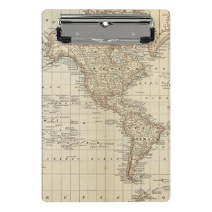 Map of the World 2 2 Mini Clipboard