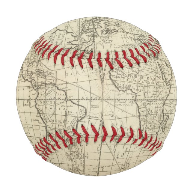 Map of the World 2 Baseball (Front)