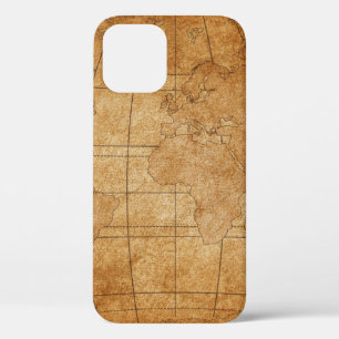 map of the world iPhone 12 case