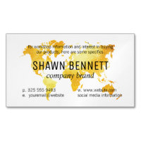 Map of the World (Gold)