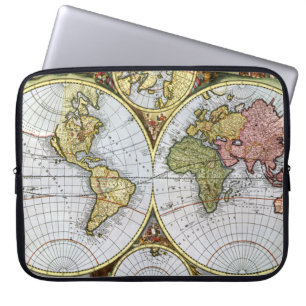 Map of the World Laptop Sleeve
