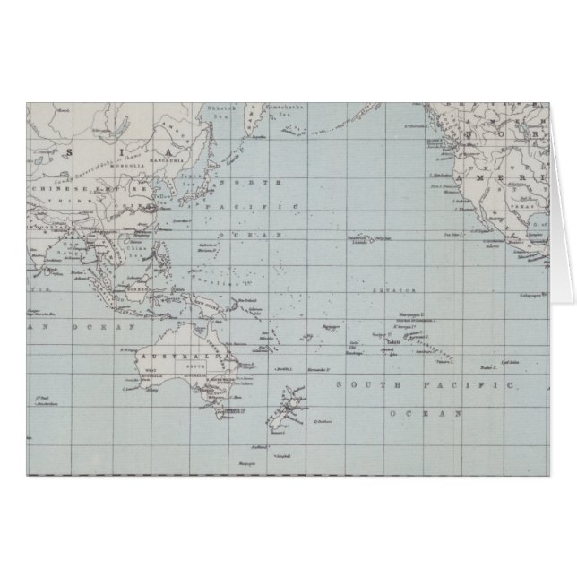 Map of the World on Mercator's Projection (Front Horizontal)