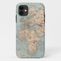 Map of the world on Mercator's projection
