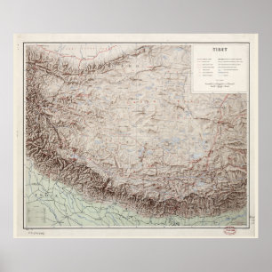 Map of Tibet (1955) Poster