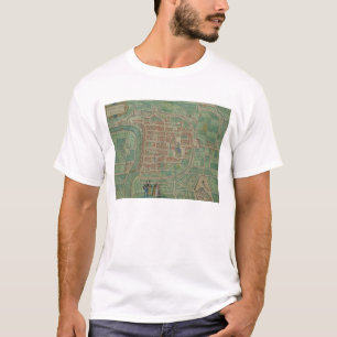 Map of Trento, from 'Civitates Orbis Terrarum' by T-Shirt
