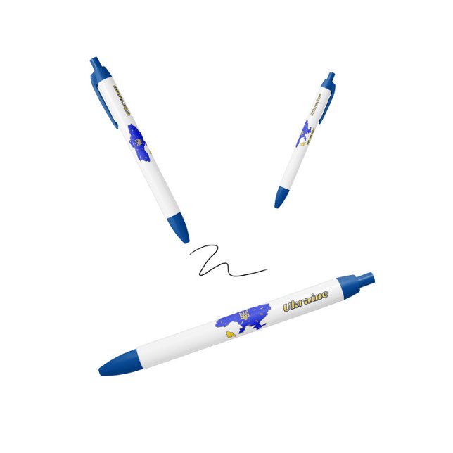 Map of Ukraine Black Ink Pen (Creator Uploaded)