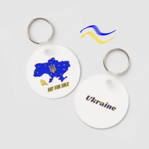 Map of Ukraine Key Ring