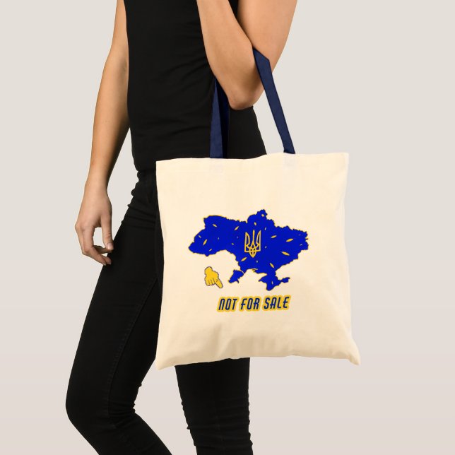 Map of Ukraine Tote Bag (Front (Product))