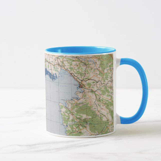 Map of Venice, Italy Mug (Right)