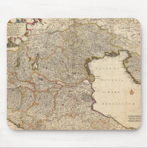 Map of Venice Region, Italy Mouse Mat