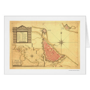 Map of Veracruz, Mexico by G. de Bois 1798