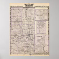 Map of Vermilion County, Mason City