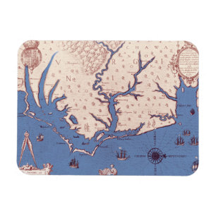 Map of Virginia Magnet