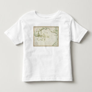 map of Volcano Girdle Toddler T-Shirt
