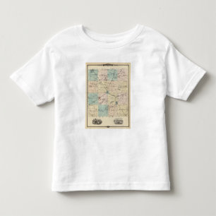 Map of Walworth County, State of Wisconsin Toddler T-Shirt