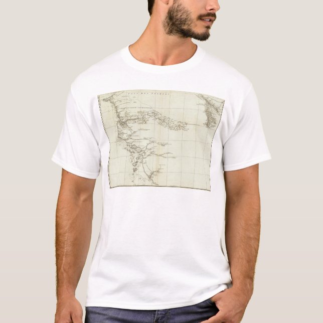 Map of West Africa T-Shirt (Front)