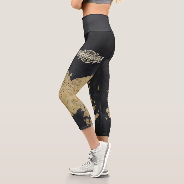 Map of Westeros Capri Leggings (Left)
