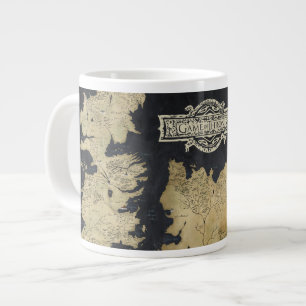 Map of Westeros Large Coffee Mug