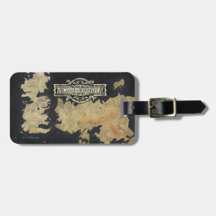 Map of Westeros Luggage Tag