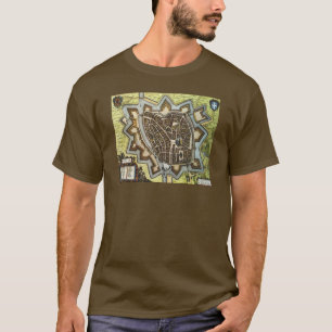 Map of Zwolle, NETHERLANDS (1652) T-Shirt
