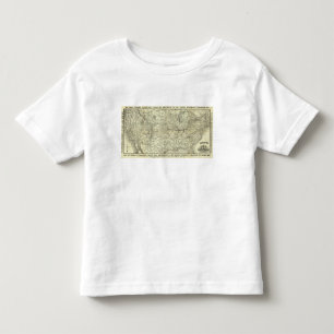 Map Ohio and Mississippi Railway Toddler T-Shirt