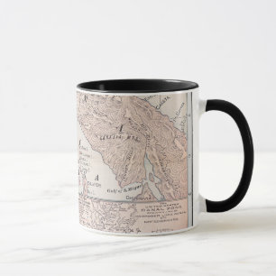 MAP: PANAMA, 1907 MUG