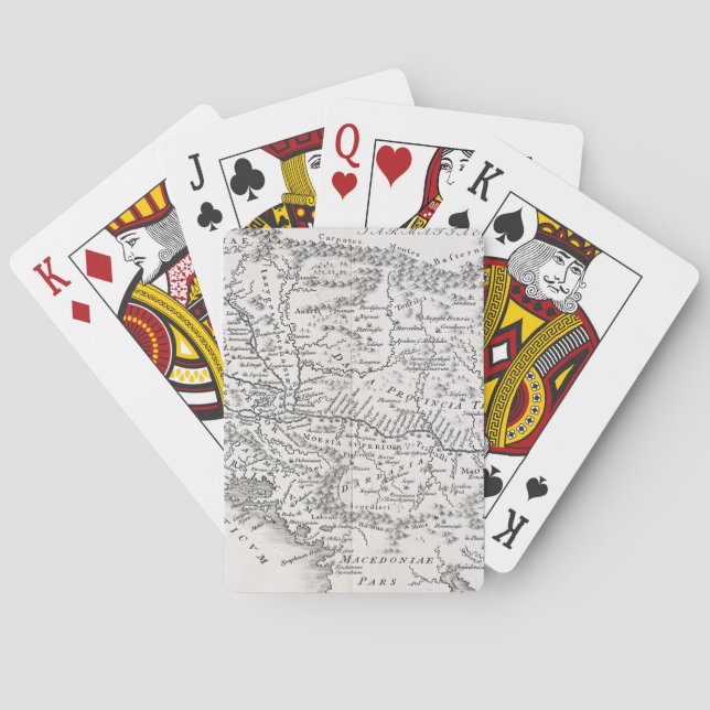 MAP: PANNONIA PLAYING CARDS (Back)