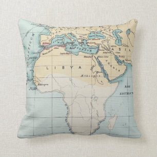 MAP: PHOENICIAN EMPIRE CUSHION