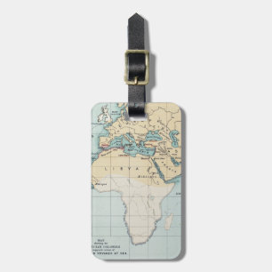 MAP: PHOENICIAN EMPIRE LUGGAGE TAG