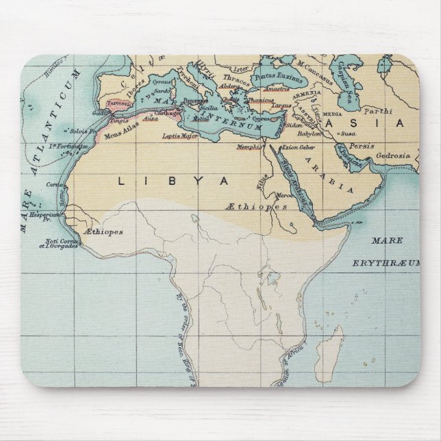 MAP: PHOENICIAN EMPIRE MOUSE MAT (Front)