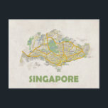 MAP POSTCARDS ♥ Singapore<br><div class="desc">Singapore</div>