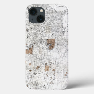 MAP: RESERVATIONS, 1888 iPhone 13 CASE