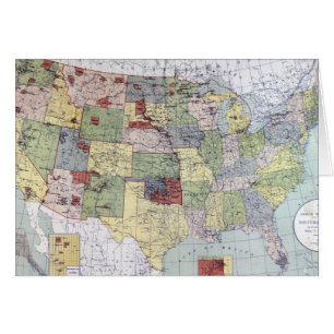 MAP: RESERVATIONS, 1892