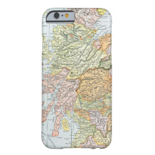 MAP: SCOTLAND BARELY THERE iPhone 6 CASE