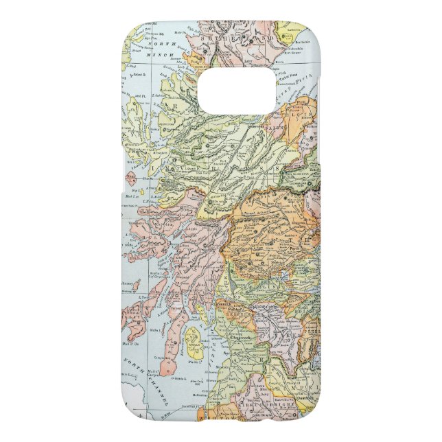 MAP: SCOTLAND Case-Mate SAMSUNG GALAXY CASE (Back)