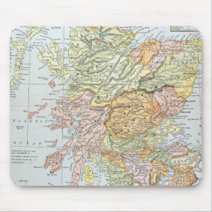MAP: SCOTLAND MOUSE MAT