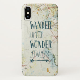 Map Sentiments iPhone X Case