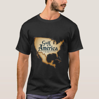 map showcases the Gulf of America T-Shirt