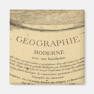 Map Title Page Magnet