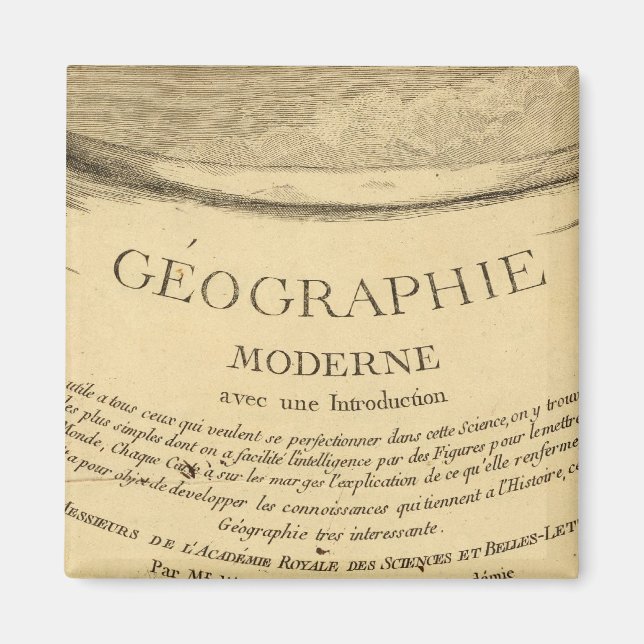 Map Title Page Magnet (Front)