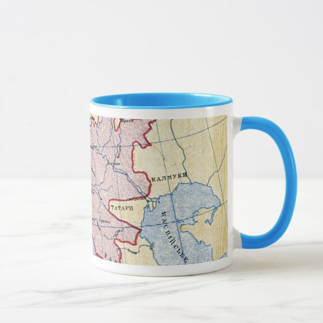 MAP: UKRAINE, c1906 Mug (Right)