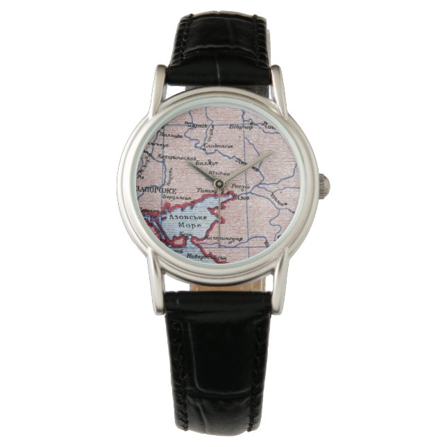 MAP: UKRAINE, c1906 Watch (Front)