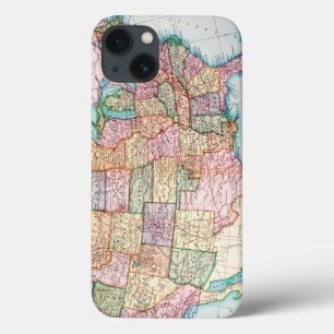 Map: United States, 1905 iPhone 13 Case