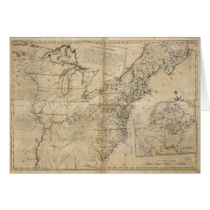 MAP: USA, 1783