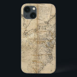 MAP: USA, 1783 iPhone 13 CASE<br><div class="desc">'The United States according to the definitive treaty of peace signed at Paris Sept. 3d. 1783.' Map by William McMurray,  1784.</div>