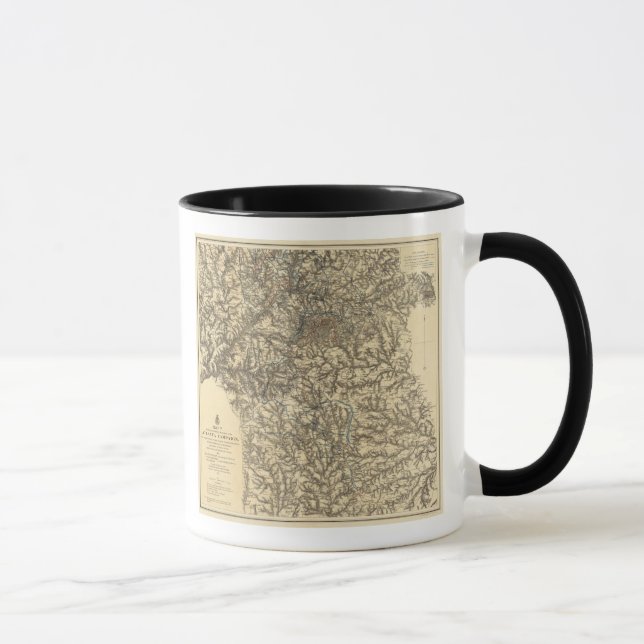 Map V illustrating the Military Operations Mug (Right)